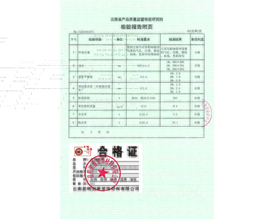 檢驗報告